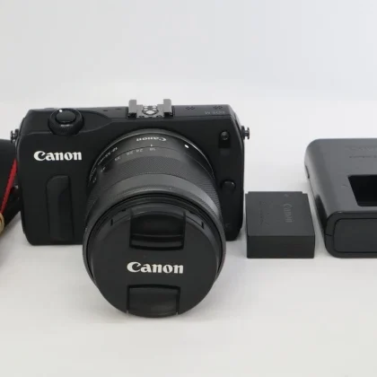 [US Stock] Canon EOS M Digital Camera w/EF-M 18-55mm F/3.5-5.6 IS STM(250824-41)