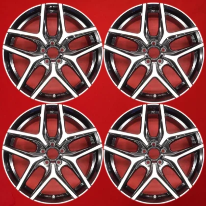 JDM Used MSW 40 wheels 4Book 8J 19PCD110 5x110 bolt pattern +34 offset No Tires