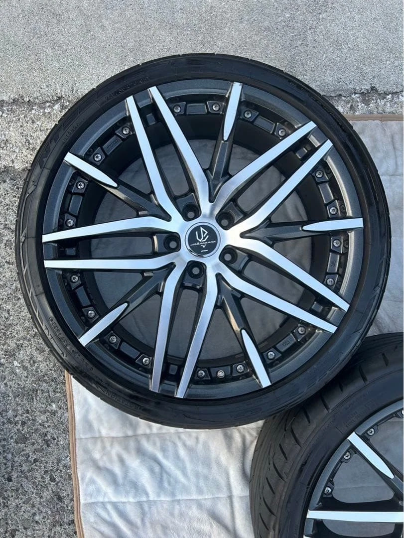 JDM Used WORK 4Book set 20 inch No Tires - Image 5
