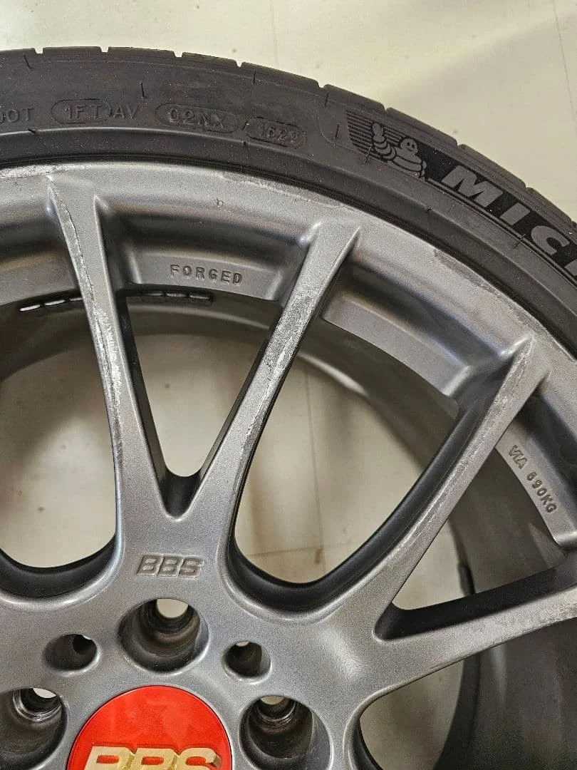 JDM Used on BMW F31 BBS19 wheel set Michelin PS4S No Tires - Image 6