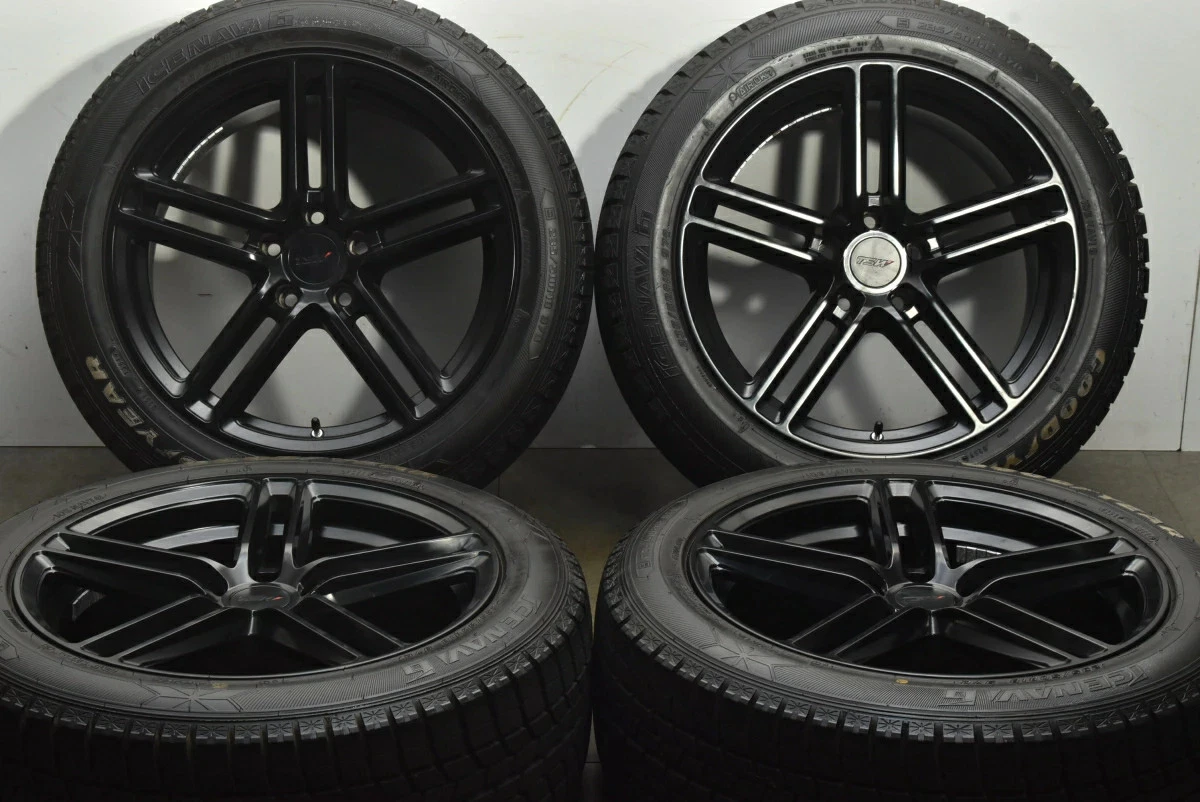 JDM Used TWS 4-Book Wheel Set 188.5J x 18 +30 PCD 114.3 235/50R18 97Q No Tires - Image 2