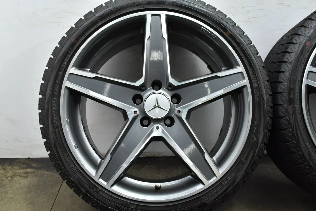 JDM Used MAK 4-Book Wheel Set 198.5J x 19 +35 PCD 112 255/35R19 96Q wi No Tires - Image 6