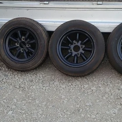 JDM Watanabe 14 114.3 Old car No Tires