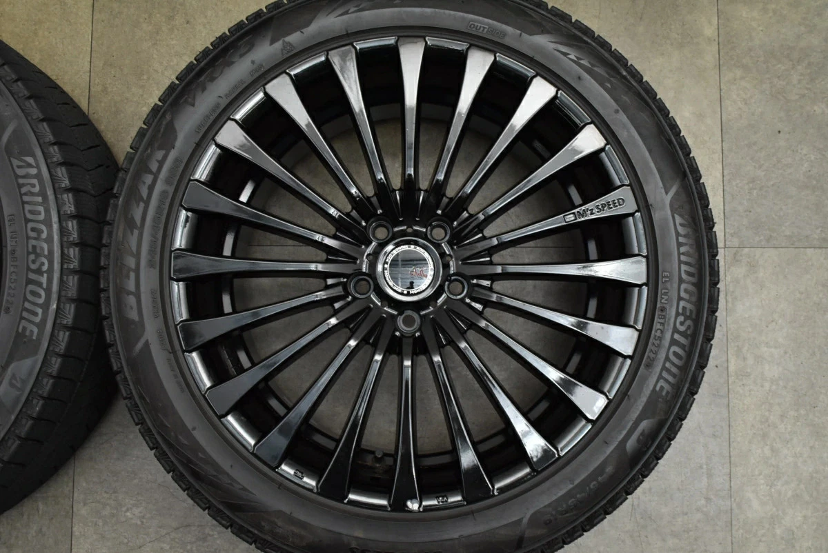 JDM Used M's Speed 4-Book Wheel Set 198.0J x 19 +48 PCD 114.3 245/ No Tires - Image 5