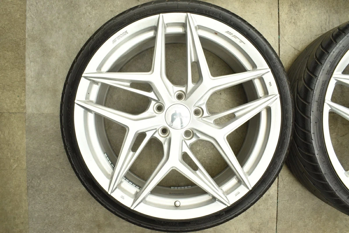 JDM Used WORK 4Book set 208.5J x 20 +38 PCD 114.3 245/30R20 95Y wheels No Tires - Image 4