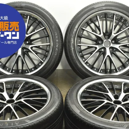 JDM Used WORK 4Book set 208.5J x 20 +38 PCD 120 245/45R20 103W with Br No Tires