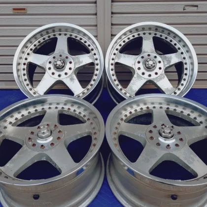 JDM VeilSide / 5-114.3 / 9J +17 // Skyline / BNR32/34/BCNR33 / Impreza No Tires