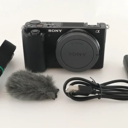 [US Stock] Sony ZV-E10 Mirrorless Camera (Body) (Shutter counts: 29,096)