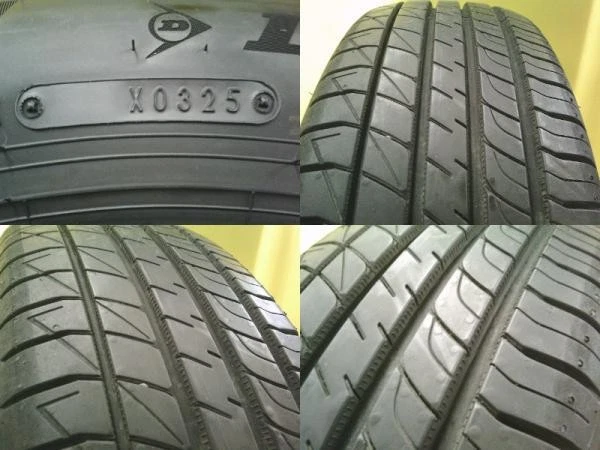 JDM Used Dunlop Le Mans V+ 185/65R15 4-Pack Set with 5-Lug 185/65-15 t No Tires - Image 7