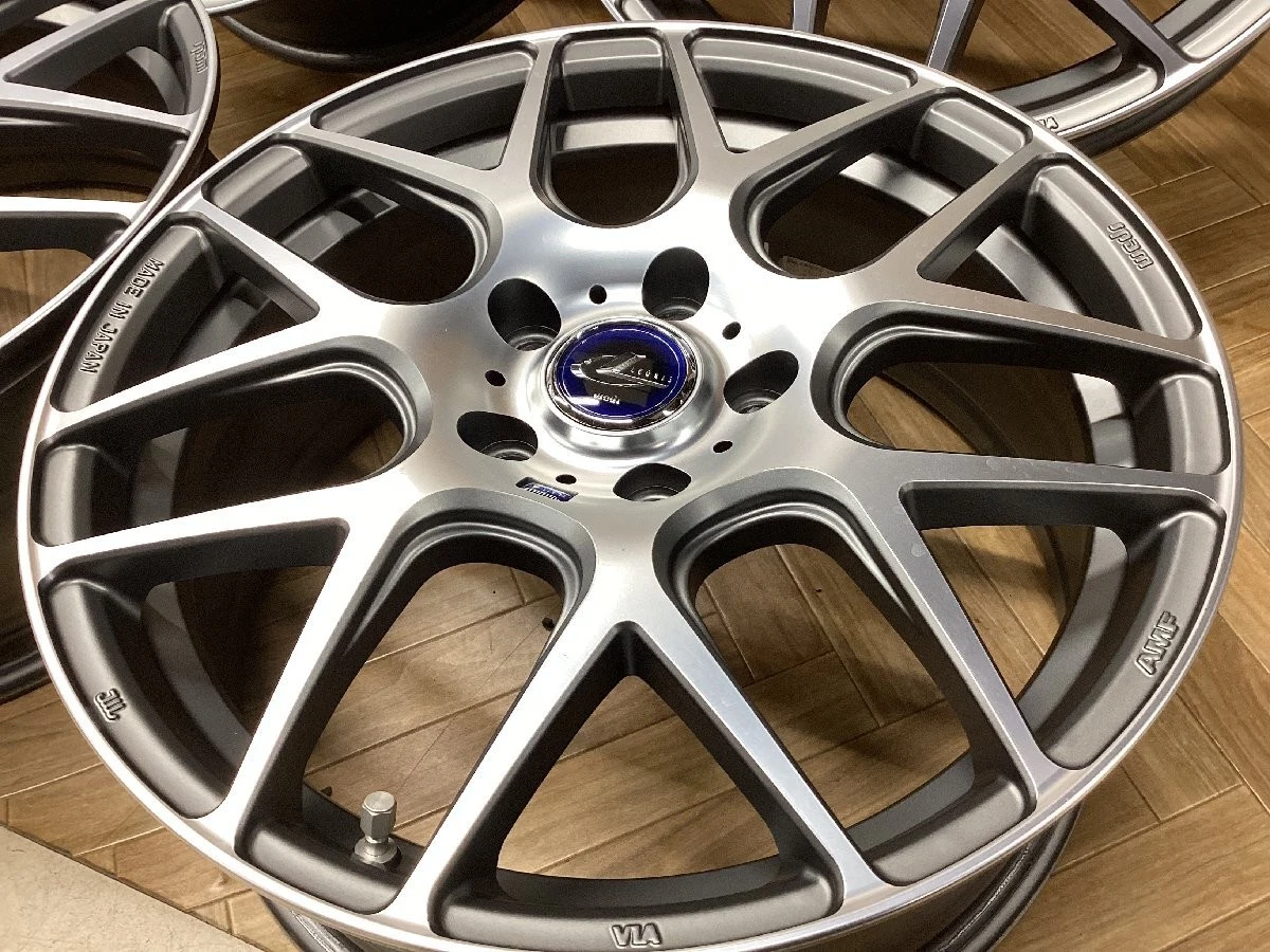 JDM Used WEDS LONIS NAVIA06 177.0J 5/114.3 +47 MGMC wheels 1 set Made No Tires - Image 3