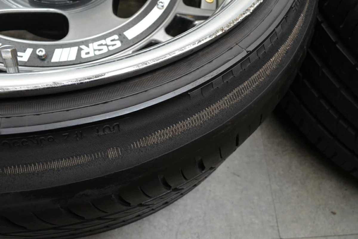 JDM Used SSR 4-Book Set 1810.5J x 18-29 PCD 100 245/35ZR18 92Y with RA No Tires - Image 10