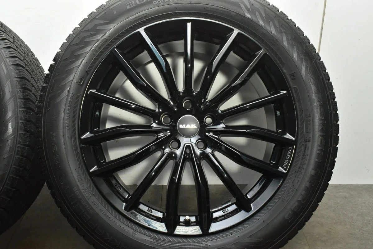 JDM Used MAK Wheel Set 4-Book Set 199.0J x 19 +38 PCD 112 265/50R19 11 No Tires - Image 7