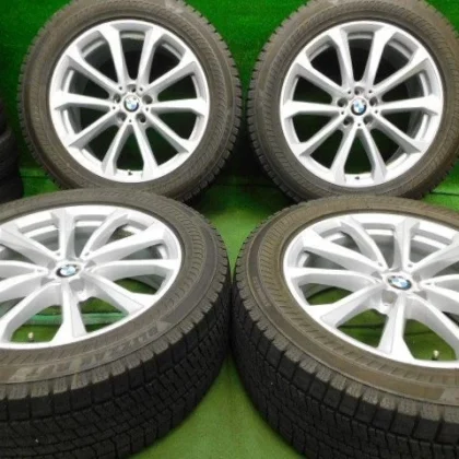 JDM Used 4Book 255/55R20 wheels and tires 2021 model 90% tread for BMW No Tires