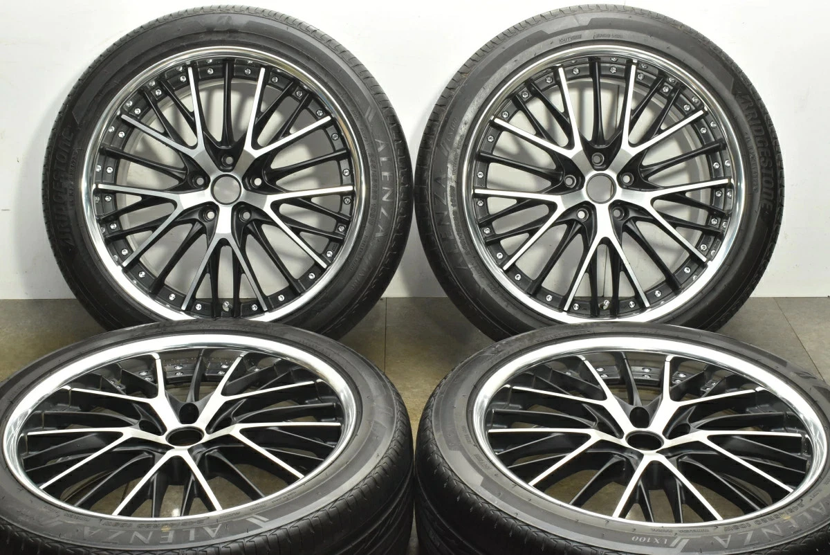 JDM Used WORK 4Book set 208.5J x 20 +38 PCD 120 245/45R20 103W with Br No Tires - Image 2