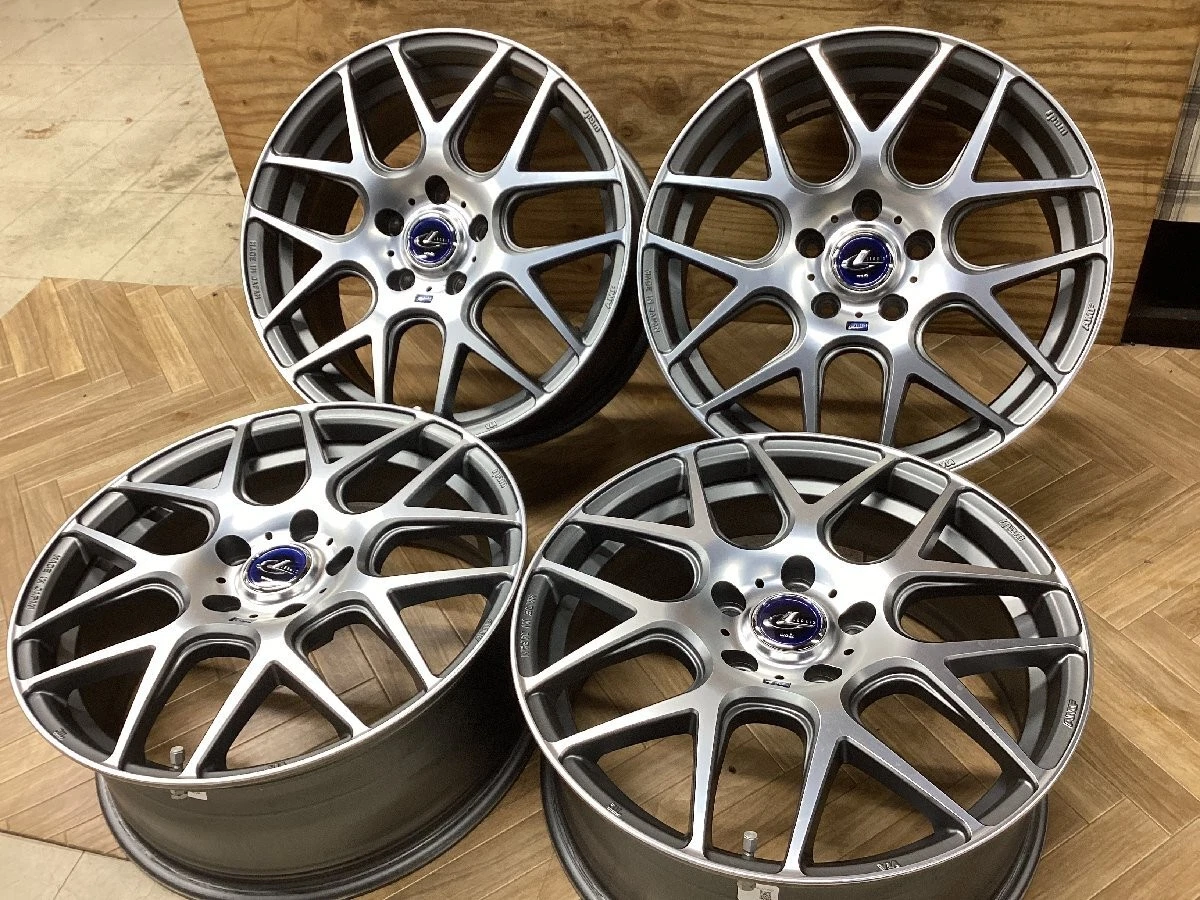 JDM Used WEDS LONIS NAVIA06 177.0J 5/114.3 +47 MGMC wheels 1 set Made No Tires