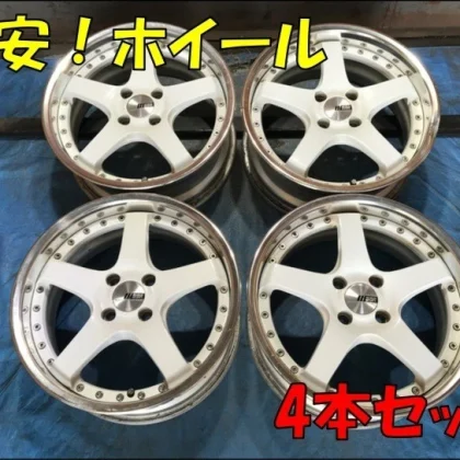 JDM Used SSR SP4-R 16-7J 4H/PCD100 ET32 tires with 4-book distortion c No Tires
