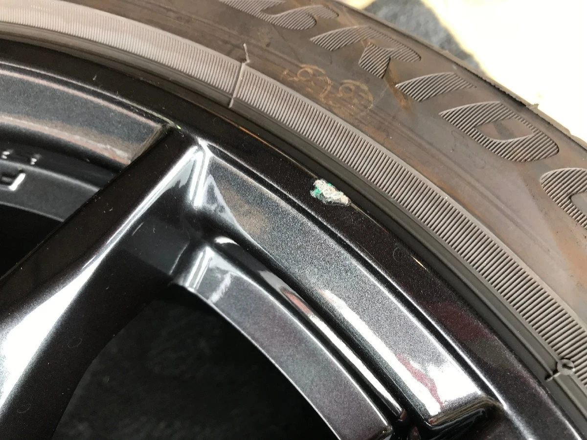 JDM Used Tire and Wheel Set: Nissan RZ34 Fairlady Z Genuine 19 forging No Tires - Image 6