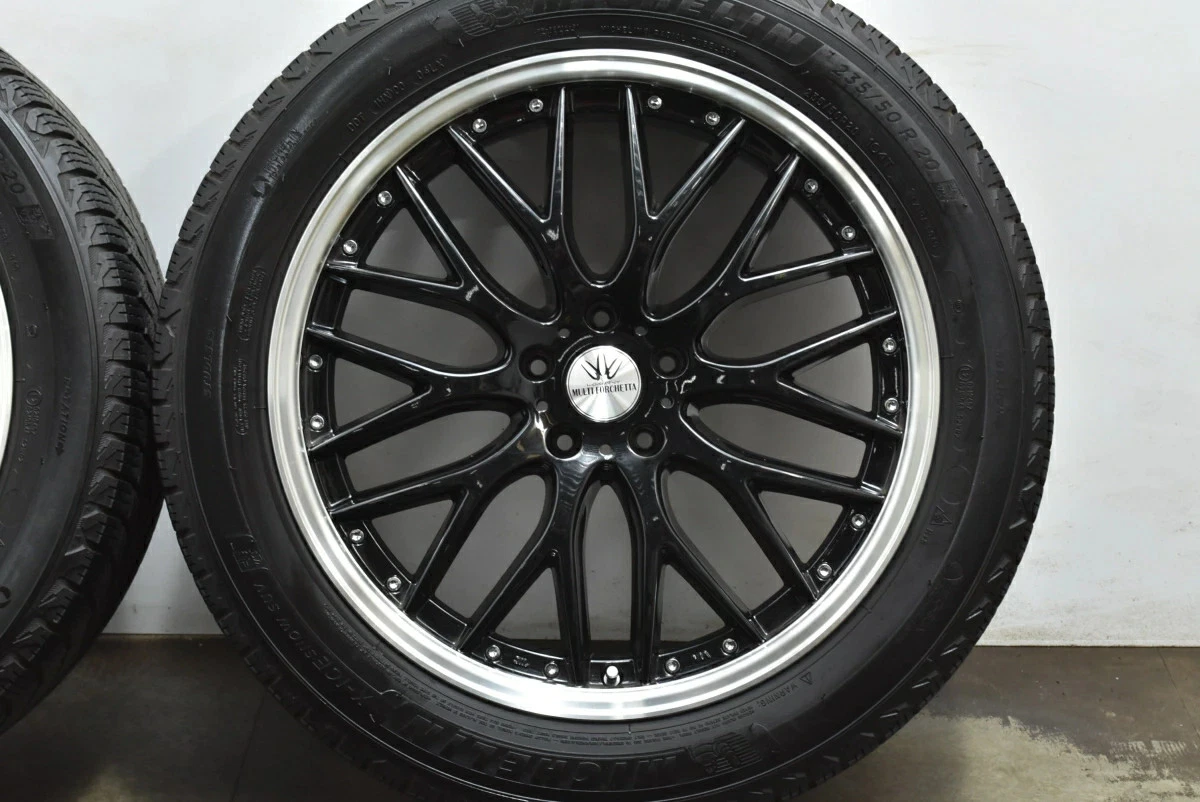 JDM Used BADX Multi Forchetta Wheel Set 4-Book Set 208.0J x 20 +45 PCD No Tires - Image 7