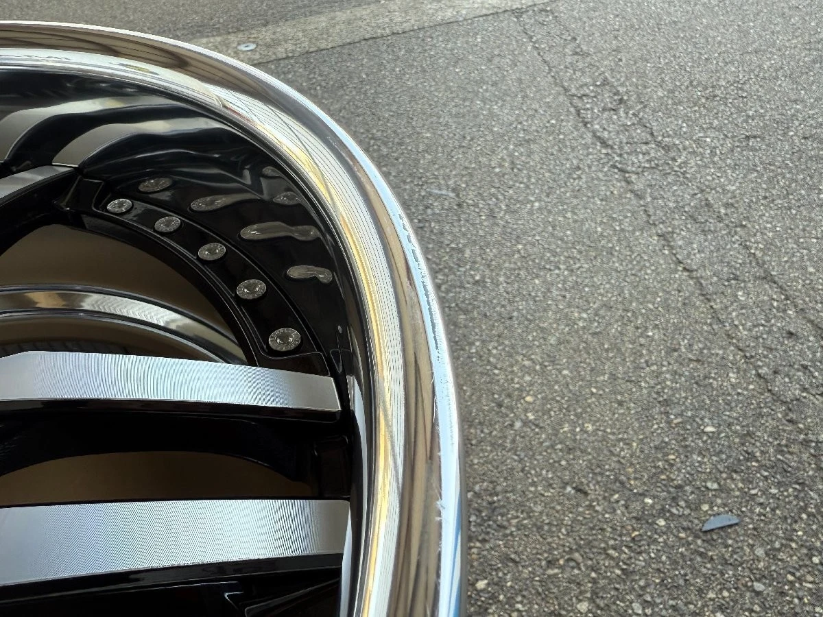 JDM Used 2Book 19AME Shallen XF-55 19x9.0J 5/114.3 +22 aluminum wheels No Tires - Image 5