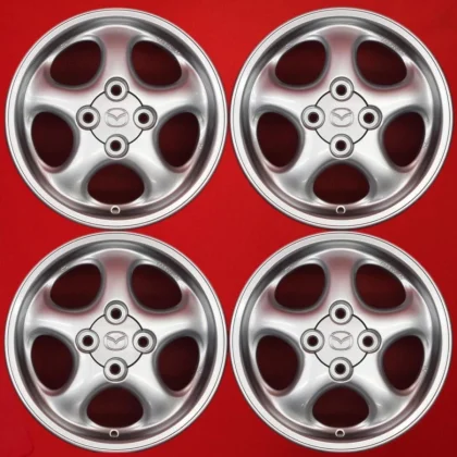 JDM Used genuine Mazda Roadster NB6C wheels 4Book 6J 14PCD100 4x40 off No Tires