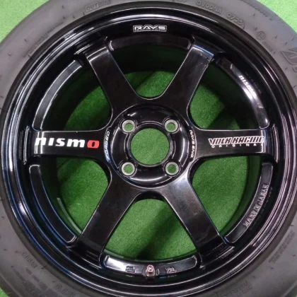 JDM Used Rays Volk Racing TE37 Sonic 16-inch wheels 4-piece set 7J-16 No Tires