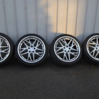 JDM Used WORK GNOSIS CVX 19x8J+48 5-lug 112 wheels with PIRELLI 235/35 No Tires
