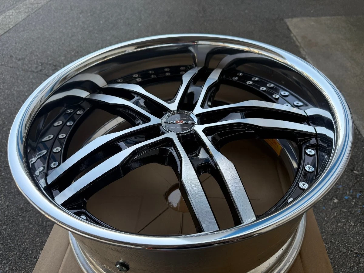 JDM Used 2Book 19AME Shallen XF-55 19x9.0J 5/114.3 +22 aluminum wheels No Tires