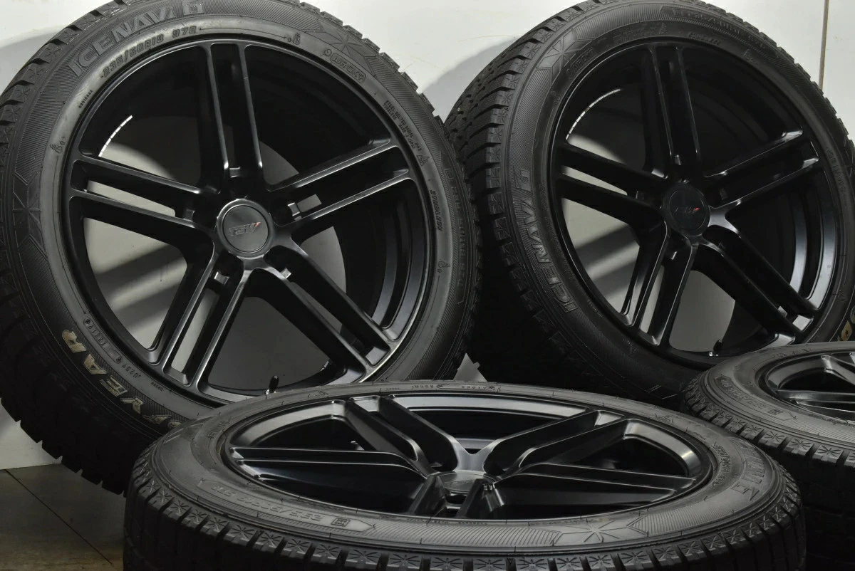 JDM Used TWS 4-Book Wheel Set 188.5J x 18 +30 PCD 114.3 235/50R18 97Q No Tires - Image 3