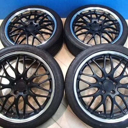 JDM Used MBL WORK Gnosis HR201 4-wheel set with 8.0J 19-inch wheels fo No Tires