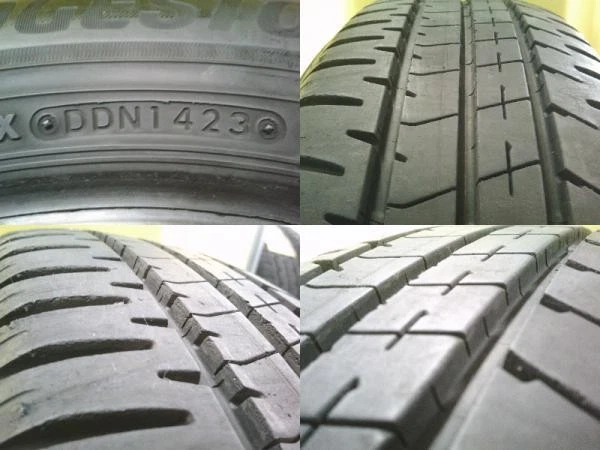 JDM Used Bridgestone NH200C 185/65R15 4-Piece Set with 5-Lug 185/65-15 No Tires - Image 8