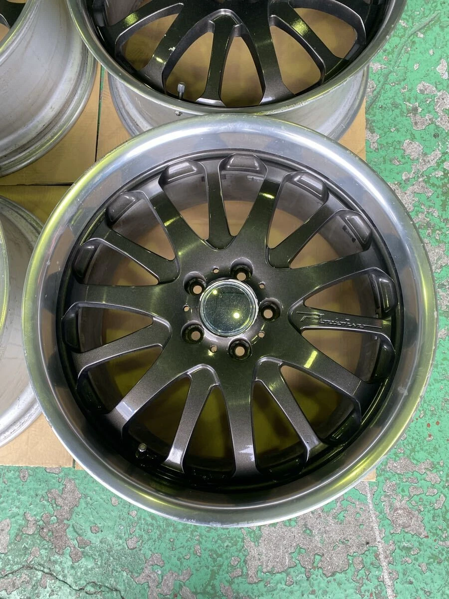 JDM Used WALD Portofino 19-inch wheels 8.5j 9.5j 114.3/5H ET43 Celsior No Tires - Image 5