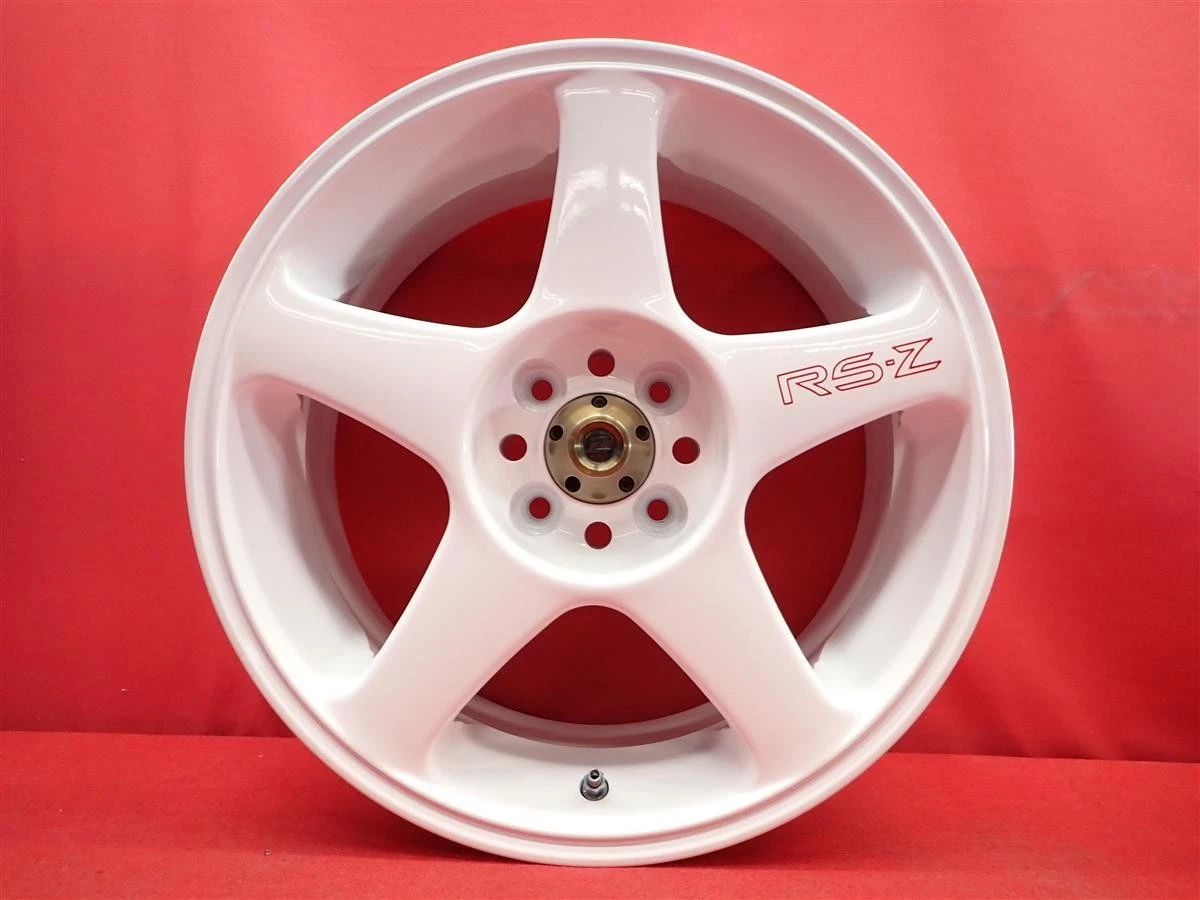JDM Used out-of-print rare Ewing RS-Z wheels 4-Bolt 7J 16x100mm bolt p No Tires - Image 7
