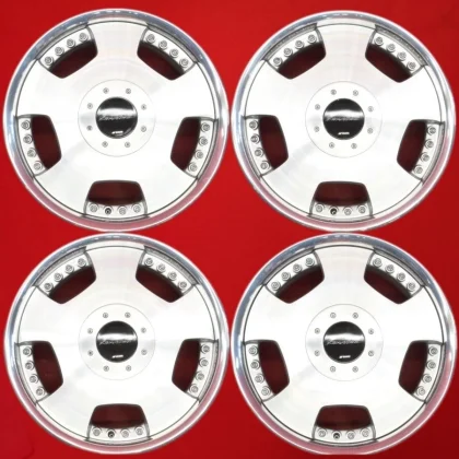 JDM Used out-of-print rare Euroline D wheels 4Book 7J 17PCD114.3 4x4/5 No Tires