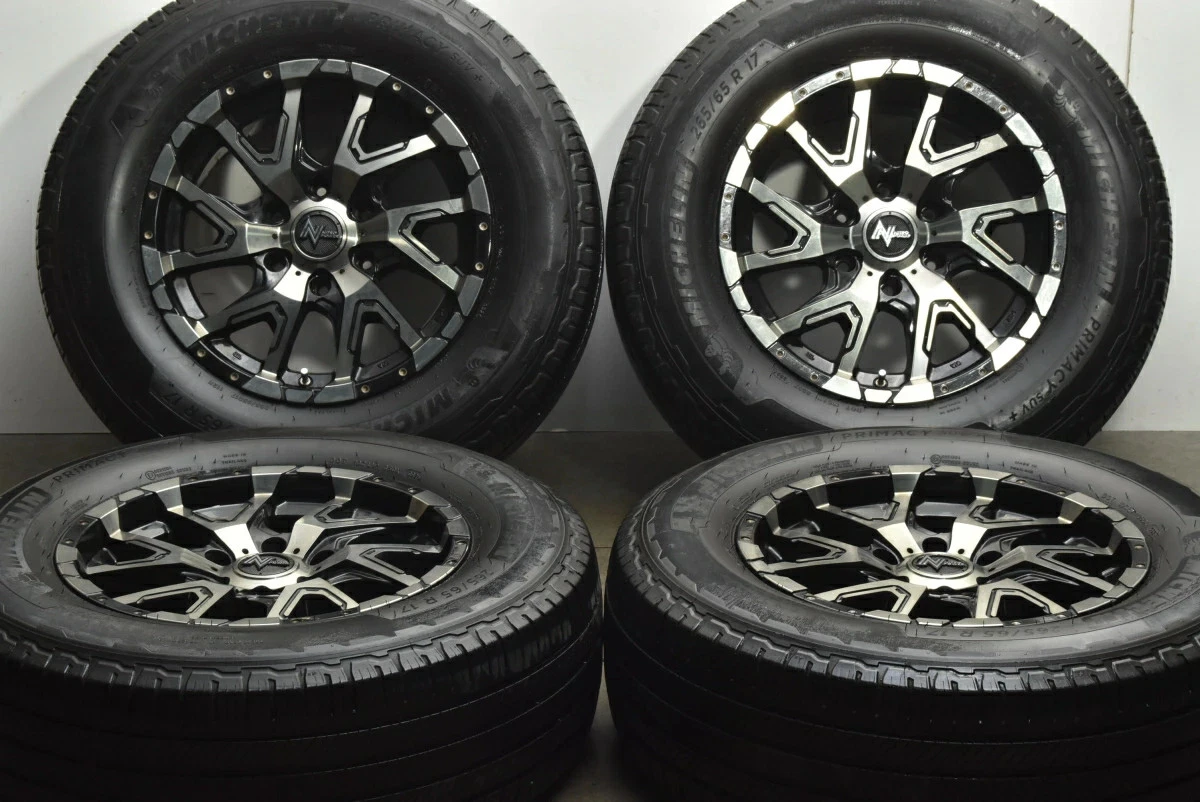 JDM Used MID 4-Book Set 178.0J x 17+20 PCD 139.7 265/65R17 112H with M No Tires - Image 2