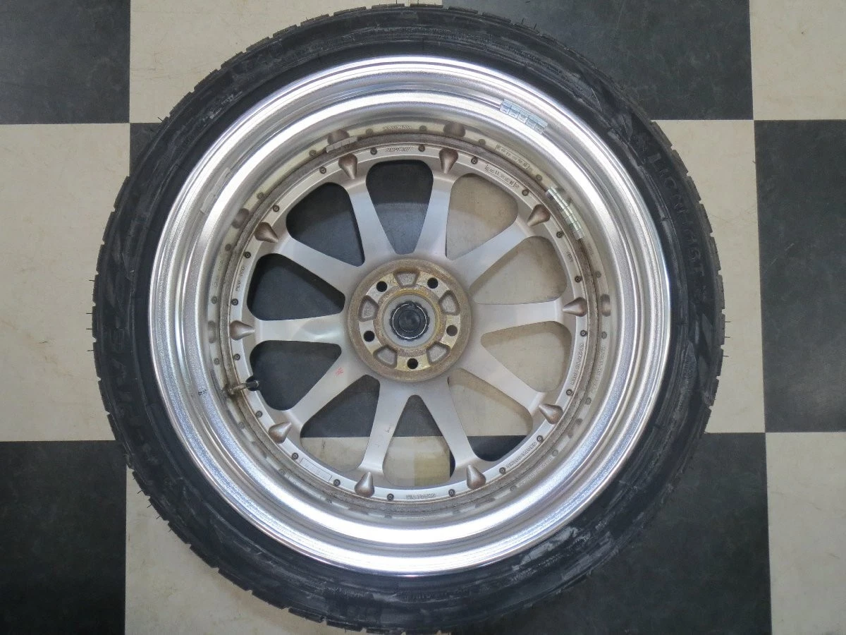 JDM Used WORK GNOSIS AE201 Mustang 208.5J +28 / 10J +50 5H114.3 wheels No Tires - Image 8