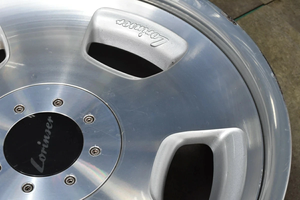 JDM Used Lorinser 4-Book Set 199.0J x 19 +38 PCD 114.3/120 Wheels Only No Tires - Image 9