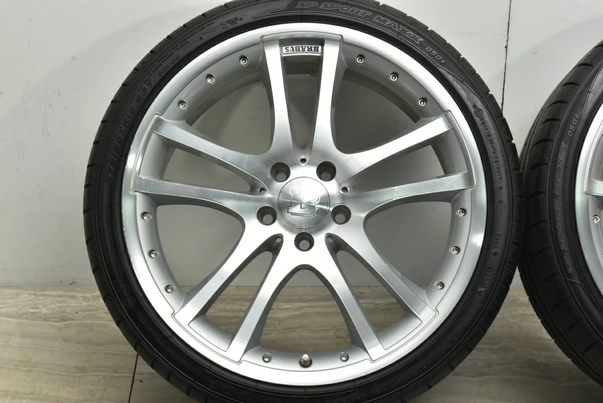 JDM Used Topy 4-Book Wheel Set 208.5J x 20 +50 PCD 108 245/45R20 103Q No Tires - Image 6