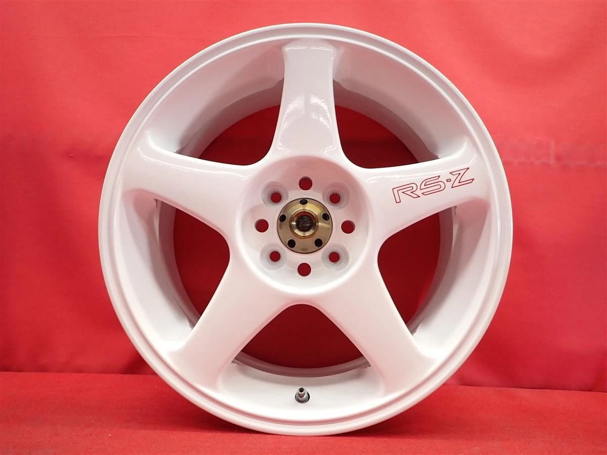 JDM Used out-of-print rare Ewing RS-Z wheels 4-Bolt 7J 16x100mm bolt p No Tires - Image 5