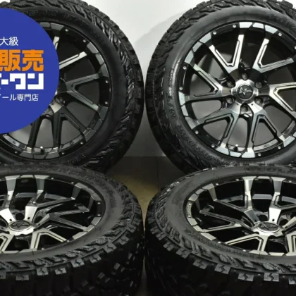 JDM Used MID 4-Book Set 208.5J x 20+20 PCD 139.7 LT275/55R20 120/117Q No Tires