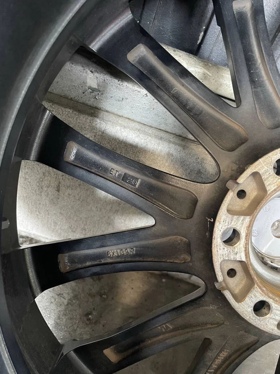 JDM WALD 22x9 1/2J 22-inch wheels 6-hole PCD139.7 ET20 4-book set NITT No Tires - Image 3