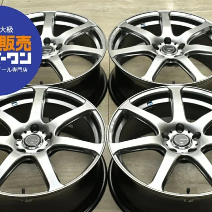 JDM Used WEDS Leonis Navia 07 wheels 4-piece set 198.0J x 19 +45 PCD 1 No Tires