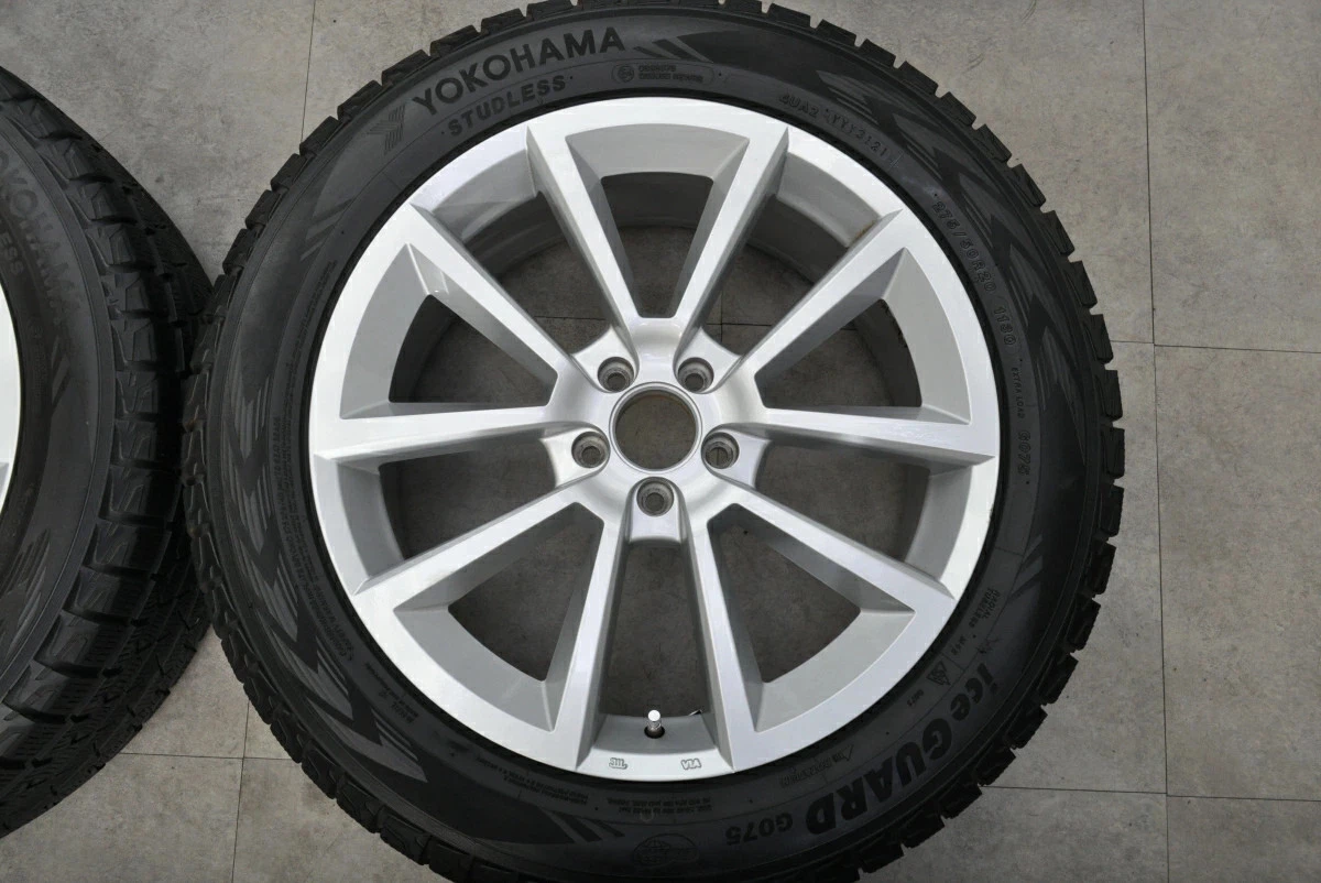 JDM Used TAS 4-Book Wheel Set 209.0J x 20 +57 PCD 112 275/50R20 113Q Y No Tires - Image 5