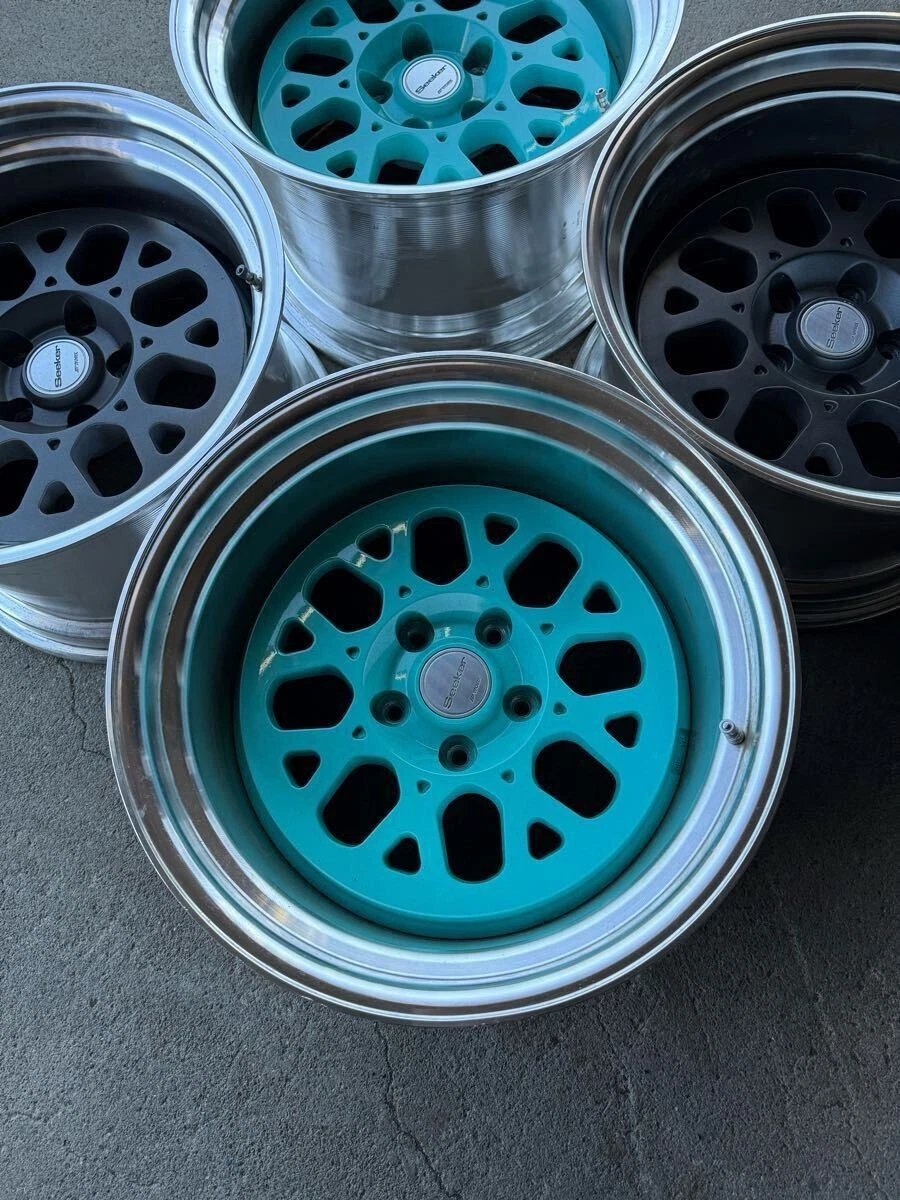 JDM Used WORK Seeker 17-inch 10.5J 5-lug PCD114.3 wheels 2-set offset No Tires - Image 5