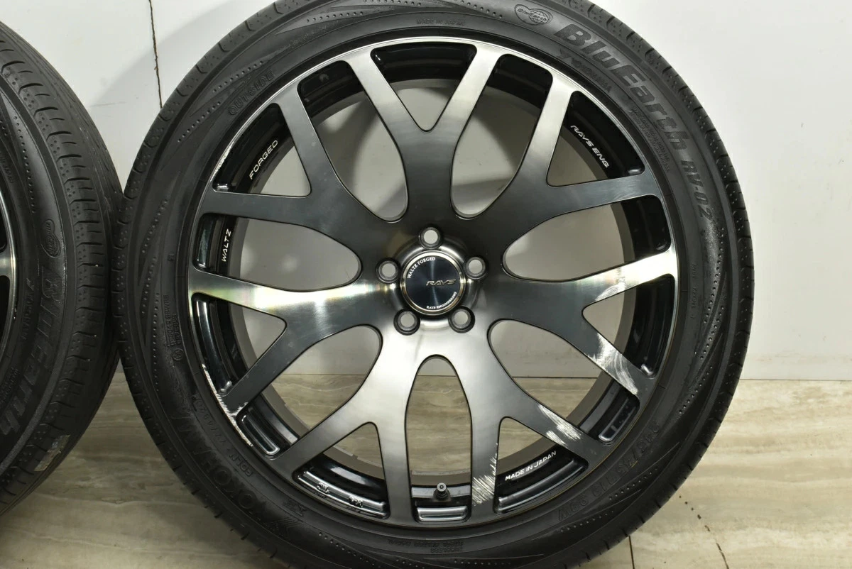 JDM Used RAYS 4-Book Set 198.0J x 19 +48 PCD 100 245/45R19 98W with Yo No Tires - Image 7