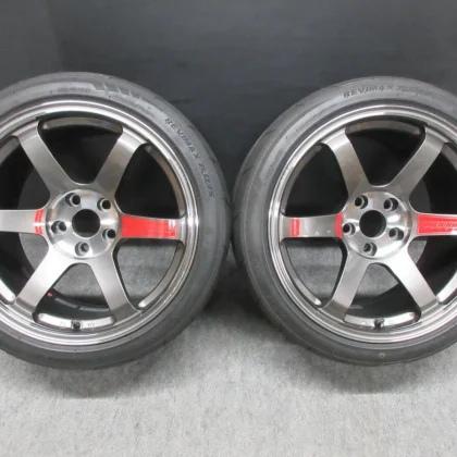 JDM VOLK RACING TE37 FORGED 18" GREAT QUALITY FORGING GT-R R32 R33 R43 No Tires
