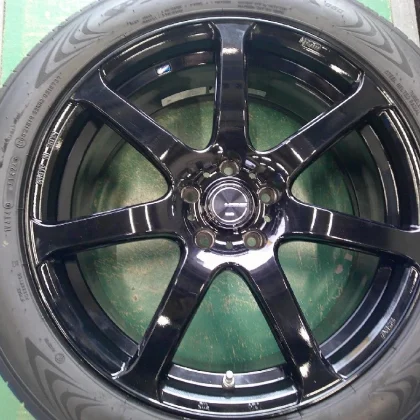 JDM Weds Leonis Navia 07 19x8.0J +45 PCD114.3 5H 225/55R19 tires for T No Tires