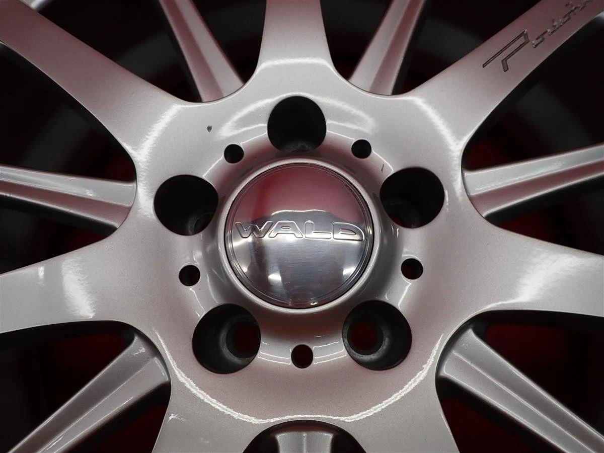 JDM Used WALD Valdo Portofino 2P P12-C wheels 4Book 9/10J 20PCD114.3 5 No Tires - Image 10