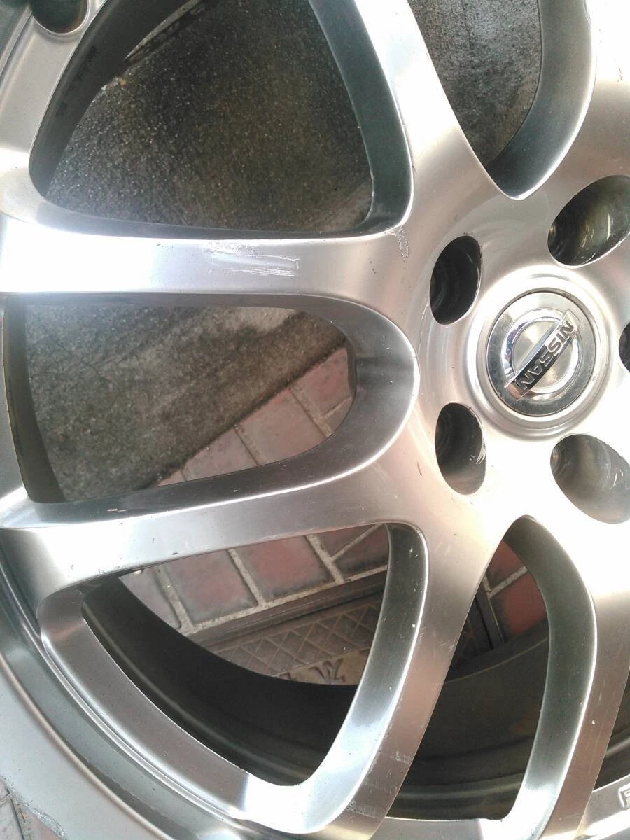 JDM Used Nissan OPRays forged 19-inch 8J wheels for a V35 Skyline. Two No Tires - Image 10