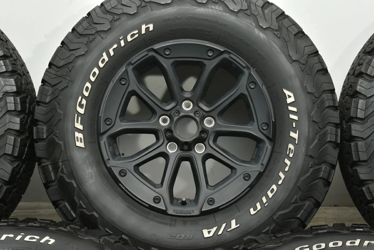 JDM Used Jeppesen 5-Book Set 178.0J x 17 +41 PCD 127 LT285/70R17 121/1 No Tires - Image 5