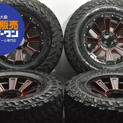 JDM Used LEXXEL 4-Book Set 178.5J x 17+20 PCD 139.7 LT285/70R17 121/11 No Tires